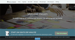 Desktop Screenshot of mijnerpkiezen.nl